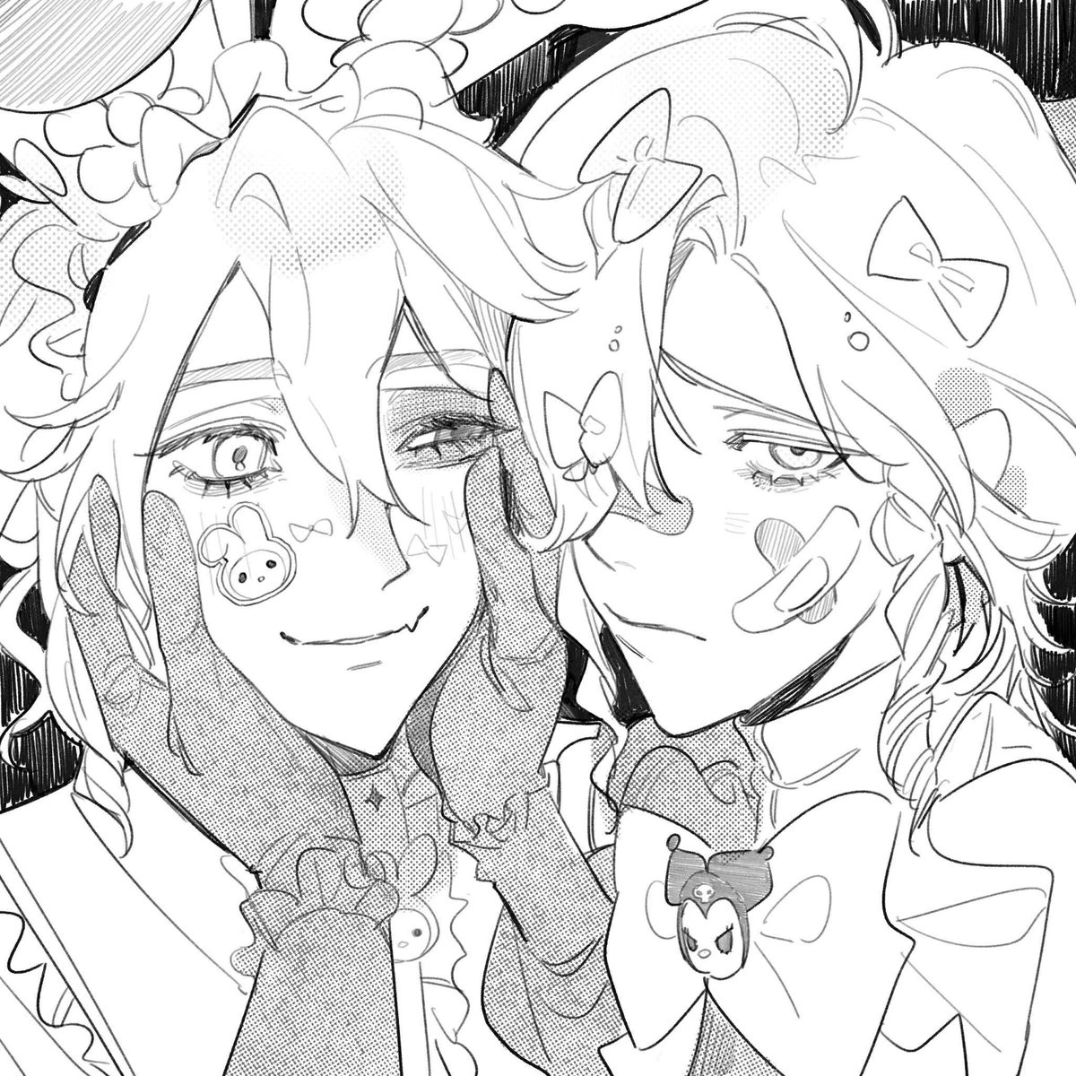 #囚墓 
This design is by <a href="/AraliaWinter001/">Aralia🤍🐇</a> ! I love it so much that I commissioned this image for you! I apologize if you offended me by using the design without my permission. And I'm sorry if I disturbed you.T^T