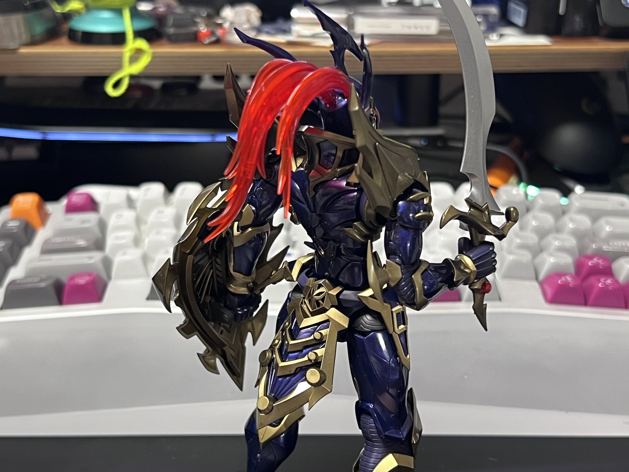 カオス・ソルジャー　全塗装　完成品　偏光メタリック とりまる on X: 
