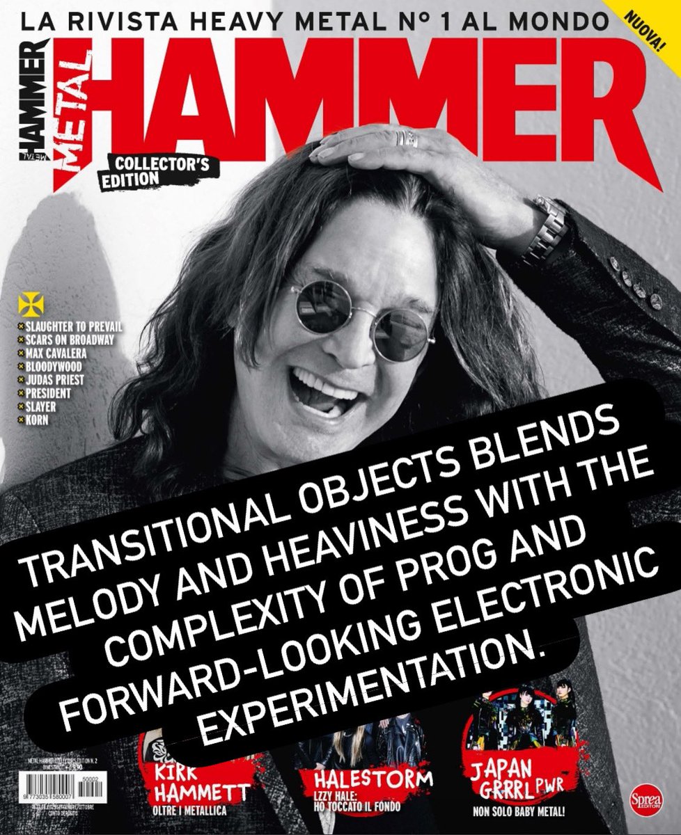 Headless (@headless_metal) on Twitter photo TRANSITIONAL OBJECTS blends melody and heaviness with the complexity of prog and forward-looking electronic experimentation. #metalhammeritalia TRANSITIONAL OBJECTS blends melody and heaviness with the complexity of prog and forward-looking electronic experimentation. #metalhammeritalia