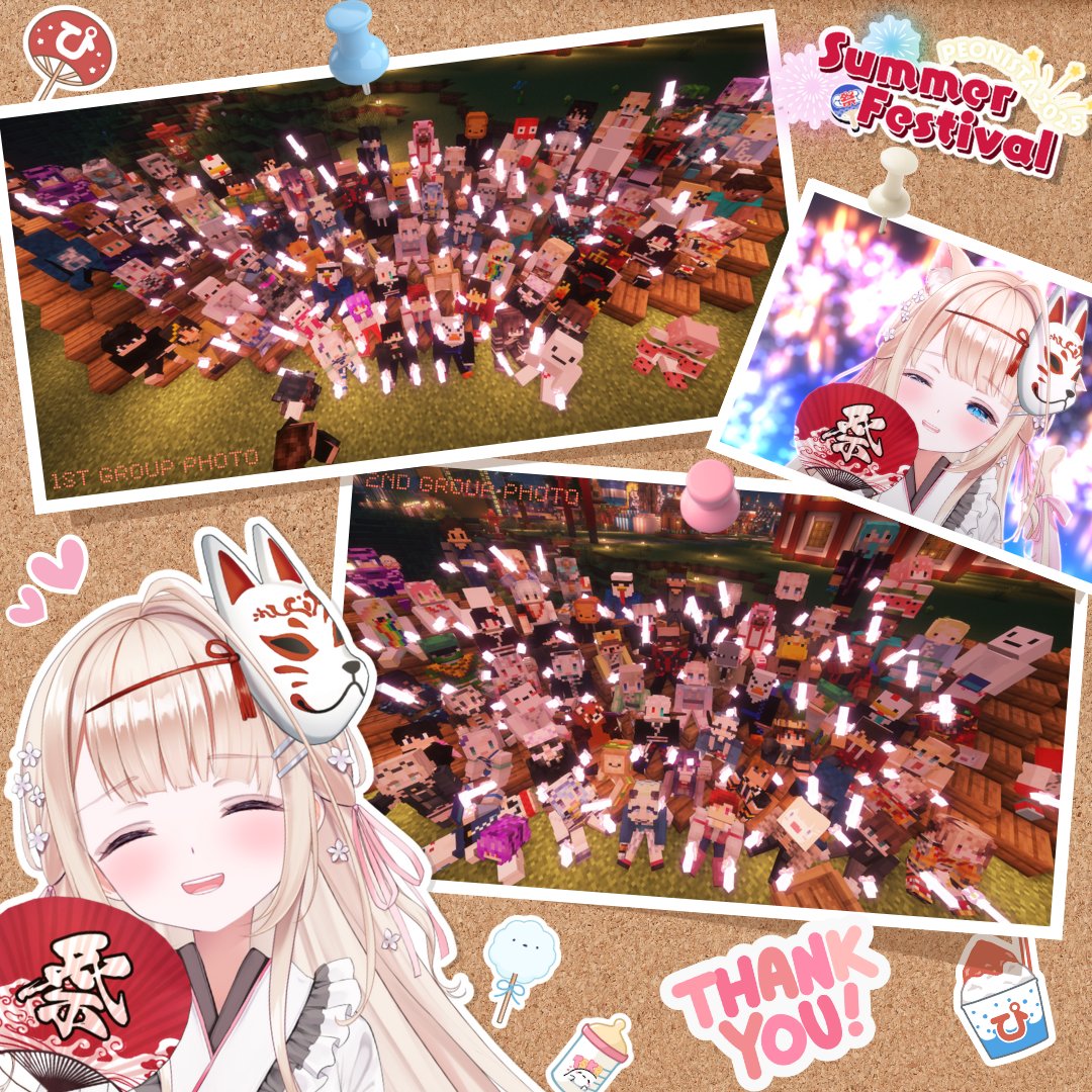 Thank you so much for watching today’s stream and for making the Summer Festival such a wonderful success💕
And I really wanted to properly say thank you.
So I wrote about today in a YouTube Community Post 🫶 If you have a time, I’d be so happy if you could read it! 

Also, the