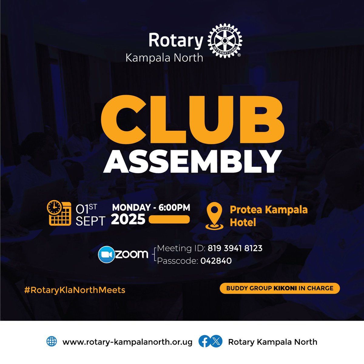 Rotary Kampala North tweet media