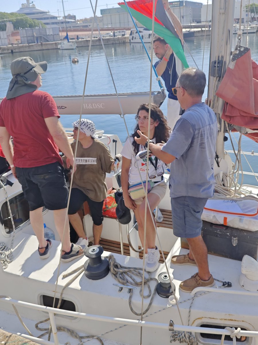 ⭕ Ya se prepara la salida de la Flotilla Sumud Global rumbo a Gaza en la que participa <a href="/Cele_Fierro/">Cele Fierro</a>, diputada argentina del MST en el FITU y la <a href="/isl_lis/">Liga Internacional Socialista</a>