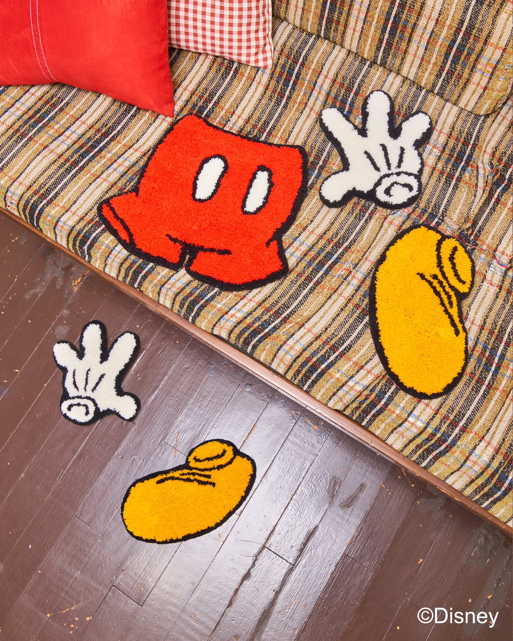 MIYOSHI RUG / Mickey's Boots RUG ミッキーマウス MIYOSHI RUG ミヨシラグ Mickey's RUG ミッキーマウス - メルカリ