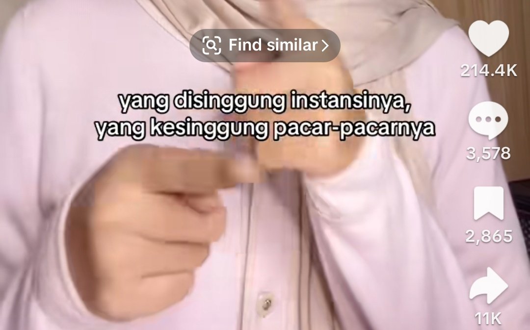 Wkwkwk lewat di fyp gue, emang bener temen2 gue yg pacarnya aparat juga pada kesinggung🤣