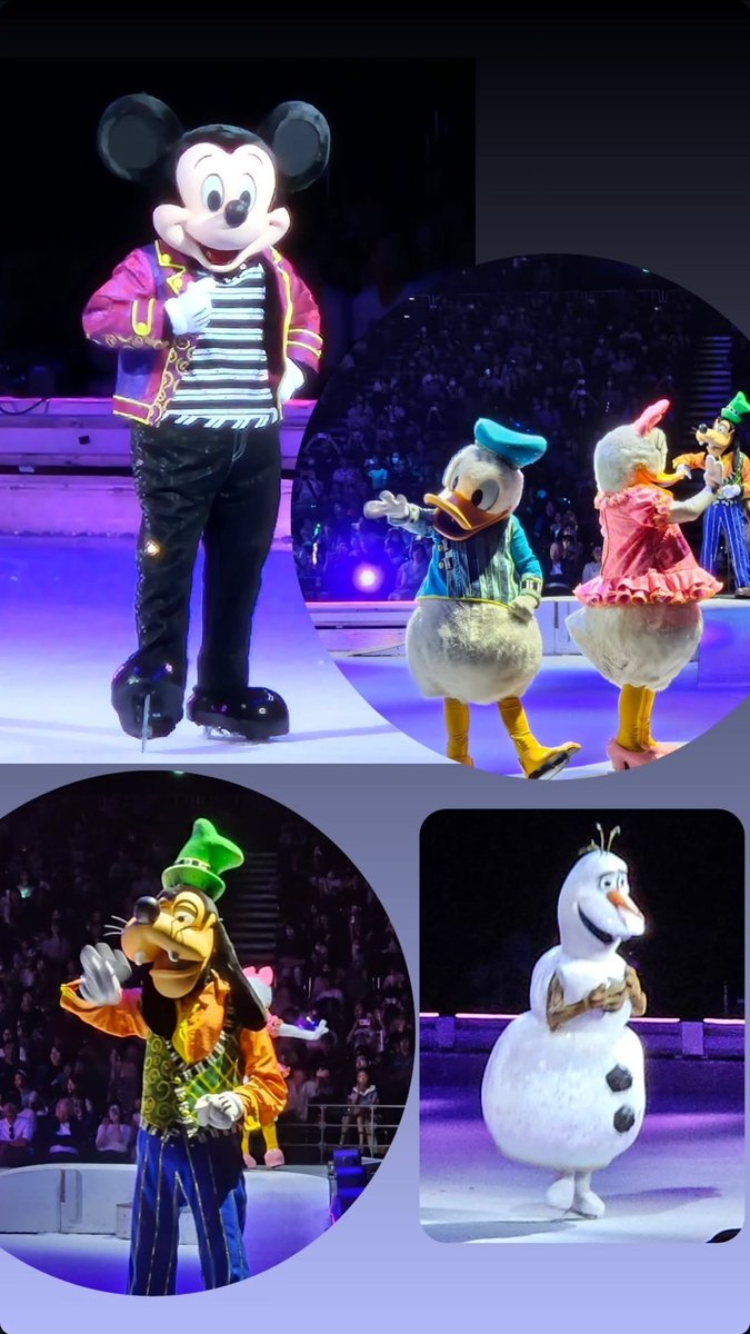 azumami0035's tweet photo. 初のディズニー  オン  アイスo(*⌒―⌒*)o
小さい子のご家族連れが多いなぁ…と、
少し戸惑ったけど、
フツーに楽しめた
( ≧∀≦)ノ
#ディズニーオンアイス https://t.co/XWLBIzpSCr