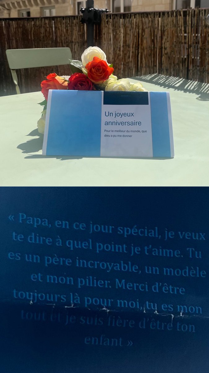 Bon bah j’avoue après des fleurs, des cadeaux et un doux message de mes deux enfants que je suis une poupée de chiffon entre leurs mains (au moins hier et aujourd’hui). 
Ils savent y faire les crapules !