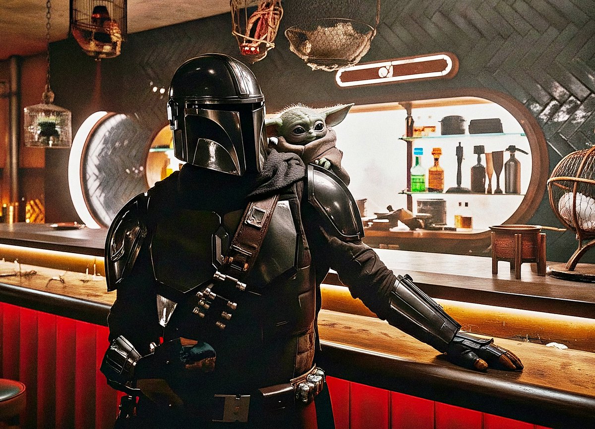 ¡Imagen de 'THE MANDALORIAN AND GROGU' en HD!

De todo lo que hemos tenido en convenciones de la película, esta es mi imagen favorita. Por eso, he estado un rato editándola para mejorarle la calidad.

Usadla todo lo que queráis. 😉