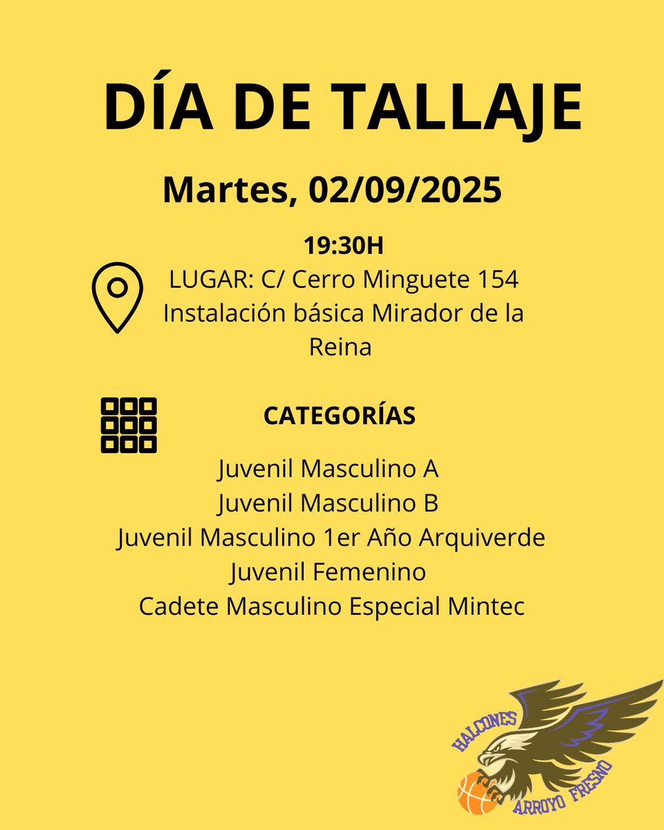 Baloncesto Halcones tweet media