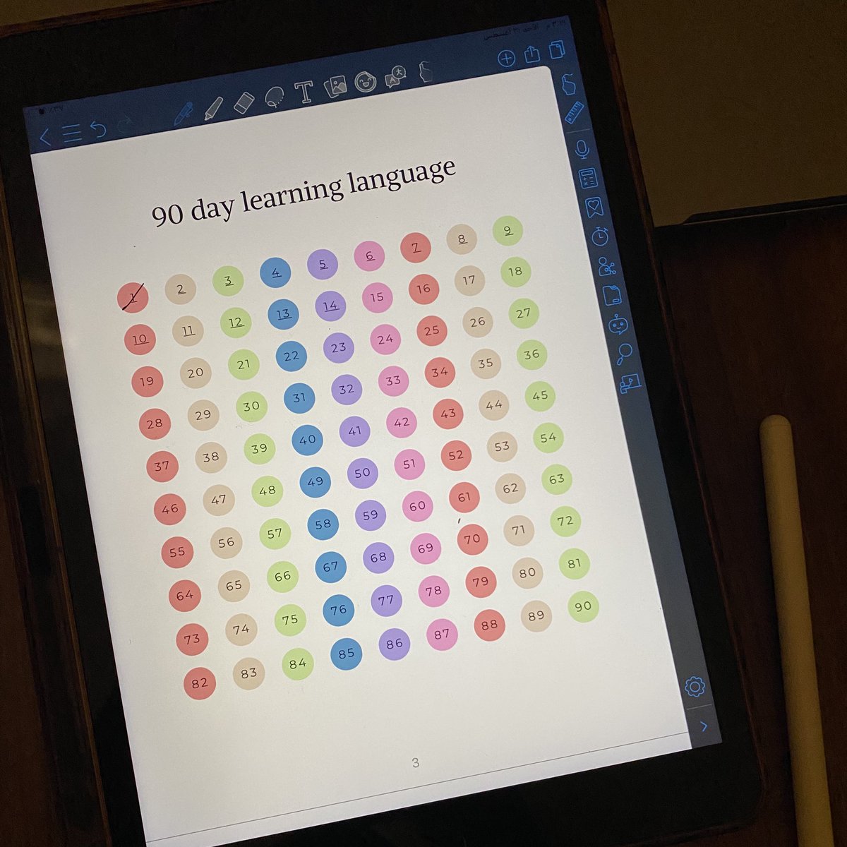 nerdwem's tweet photo. قررت أخذ الموضوع بجدية وابدأ رحلة ٩٠ يوم في تطوير اللغة الإنجليزية. https://t.co/l5M5opXyf4