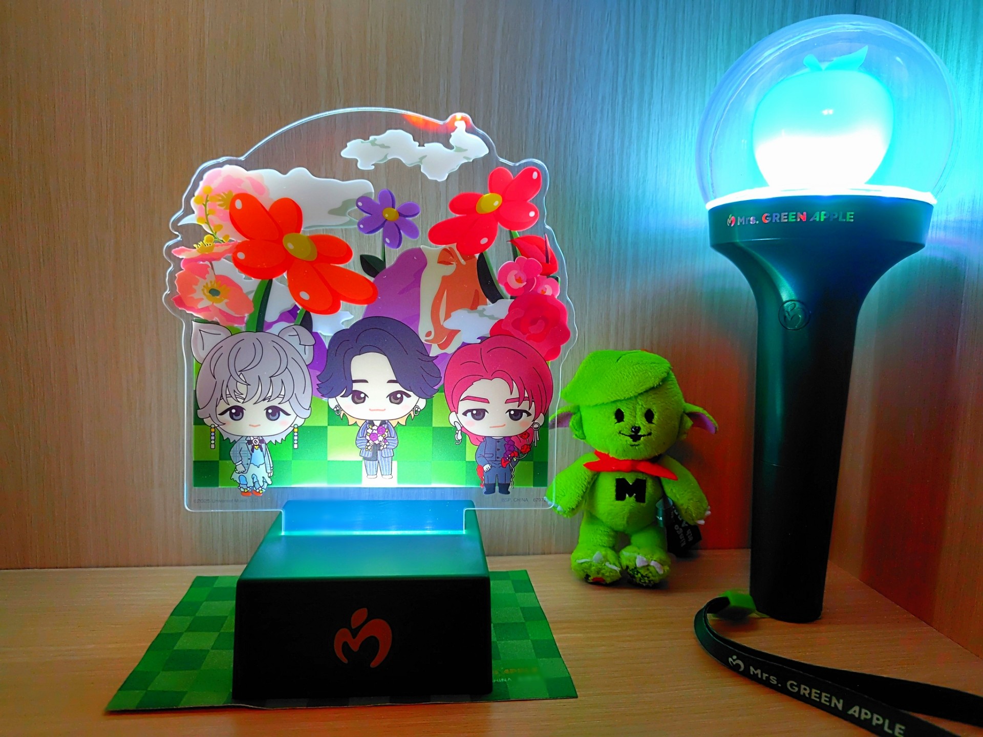 Mrs. GREEN APPLE 一番くじ A賞アクリルライト 一番くじ ミセス