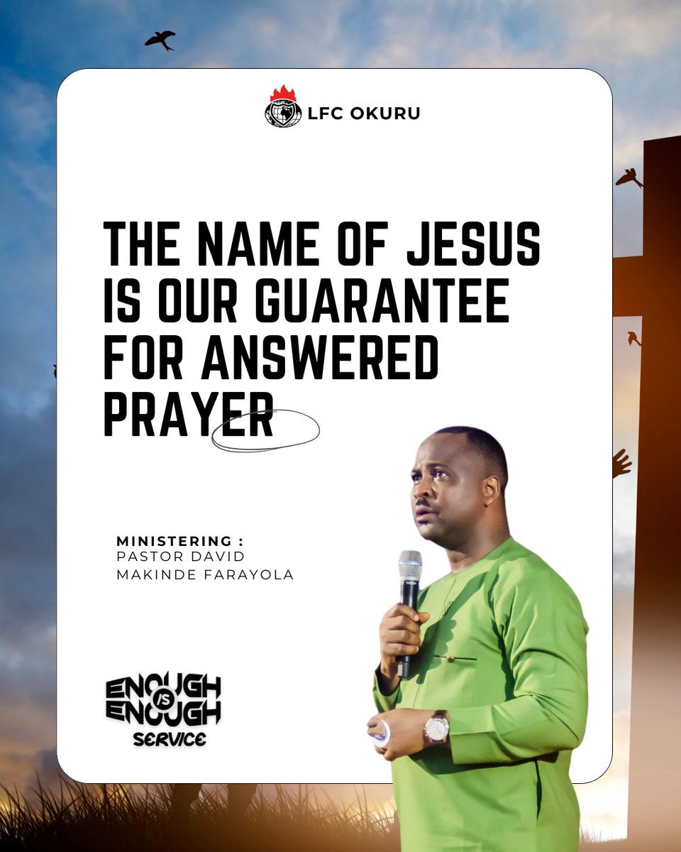 lfcokuruph's tweet photo. Wisdom Quotes... 
Enough is Enough Service.

#EnoughisEnoughService
#winnerschapel
#NewEra2025
#LFCOKURU
#livingfaithchurchworldwide
#davidoyedepoministries https://t.co/Lp8CLOjGiB