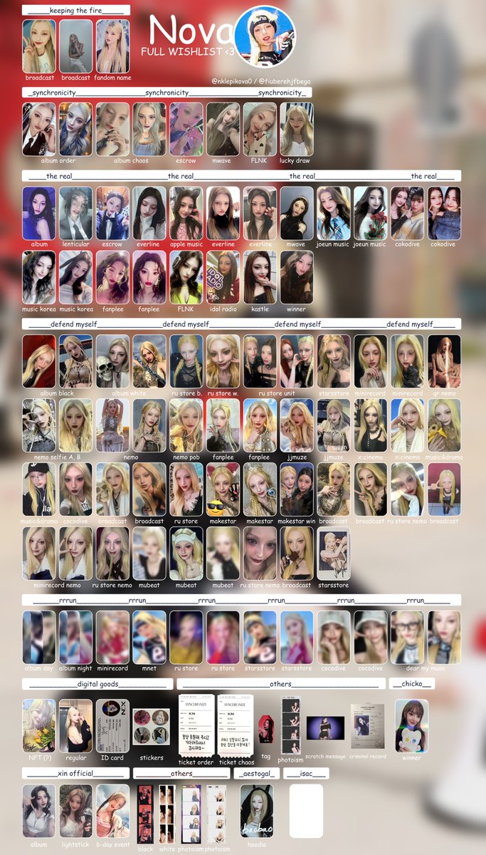 nklepikova0's tweet photo. X:IN μμ full template photocard wishlist update
google drive: https://t.co/Bo0ZpWOo09
ν¬μΉ΄ μλ #XIN #μμ ΠΠΊΡΠΈΠ½ E.SHA #ESHA μ΄μ€ Π.ΡΠ° ΠΡΠ° #NIZZ λμ¦ ΠΠΈΠ·Π· #NOVA ΠΠΎΠ²Π° λ
Έλ° #HANNAH Π₯Π°Π½Π½Π° νλ ARIA ΠΡΠΈΡ μ리μ #Synchronicity #TheReal #DefendMyself #Rrrun pc photocard https://t.co/6V3tVWIFyq