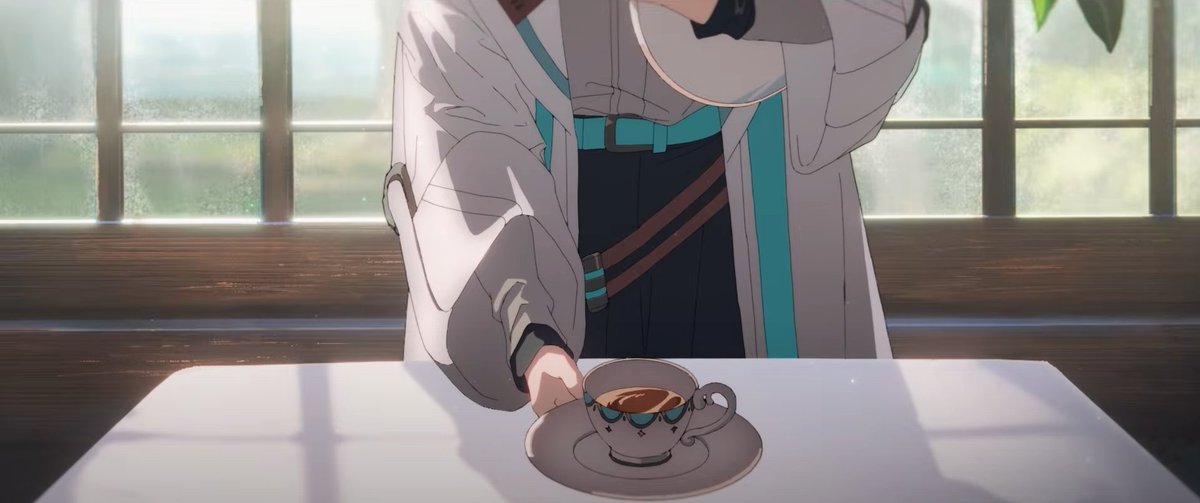 쌍두들한테는 손님용 찻잔 내어주고 자기 꺼랑 연금이 꺼는 커플 찻잔 고수하는 조수깅이 어떡하지 너무 귀여워