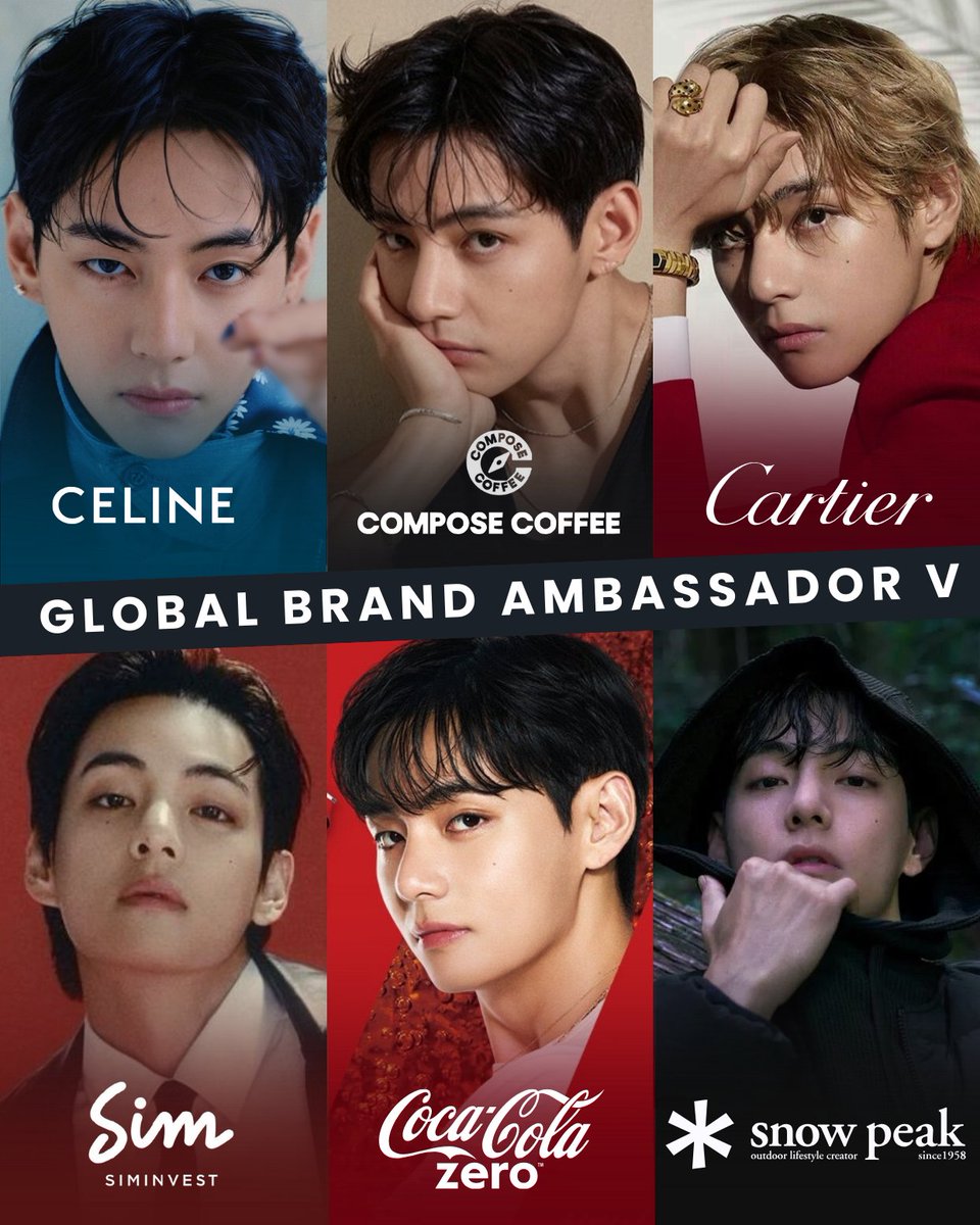 Kim Taehyung, the standard of global influence.

Chosen by every world &amp; shaping each realm with unmatched impact, V stands as an unshakable cultural powerhouse in fashion, luxury, lifestyle, finance, taste, &amp; nature. He is where artistry meets industry &amp; presence becomes legacy.