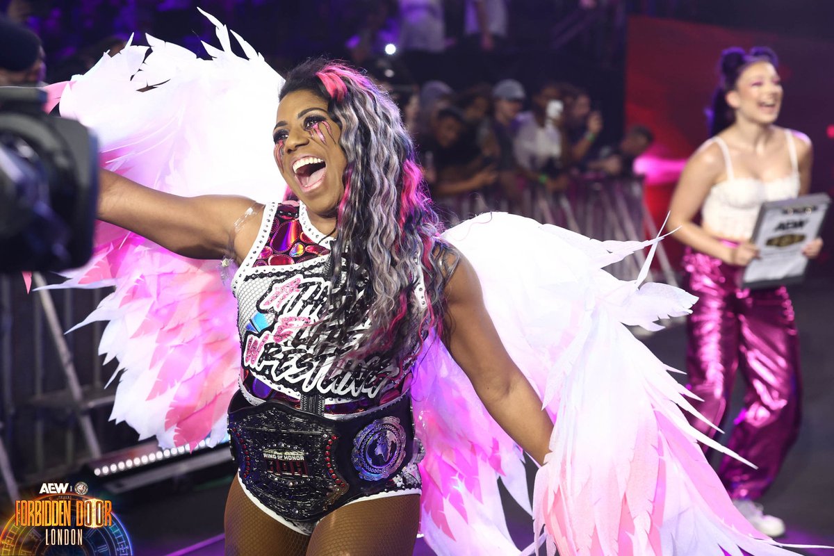 Athena is ROH & All Elite! tweet media