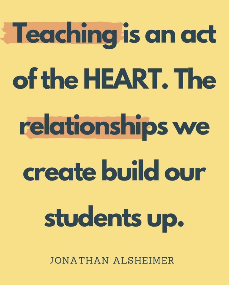 Teaching is a special job where you get the chance to leave your mark on the world and play a roll in the lives of kids and their families ❤️