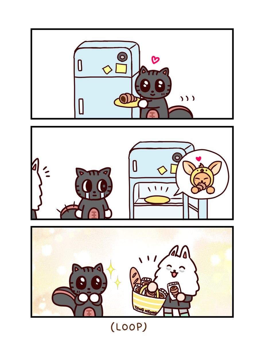 reina_maknaes's tweet photo. ぼくのチョココロネ… https://t.co/n0KfPSemlI
