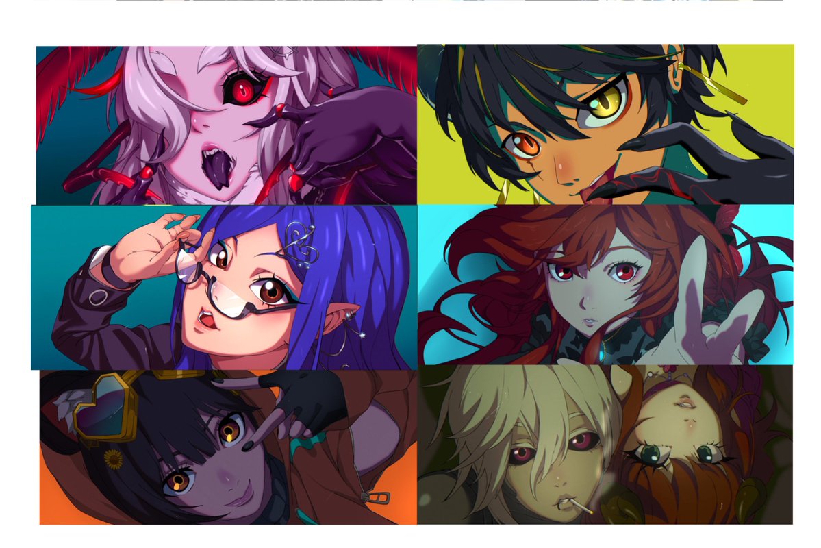 ‼️DROP YOUR OC‼️

Aye guys!⭐️,Im starting to become very comfortable in this artstyle especially in coloring and I want to explore even further starting from this artstyle⭐️But to make an additional excitement,adding some option might bring extra fun⭐️

🔴(Dandadan+KNY) or