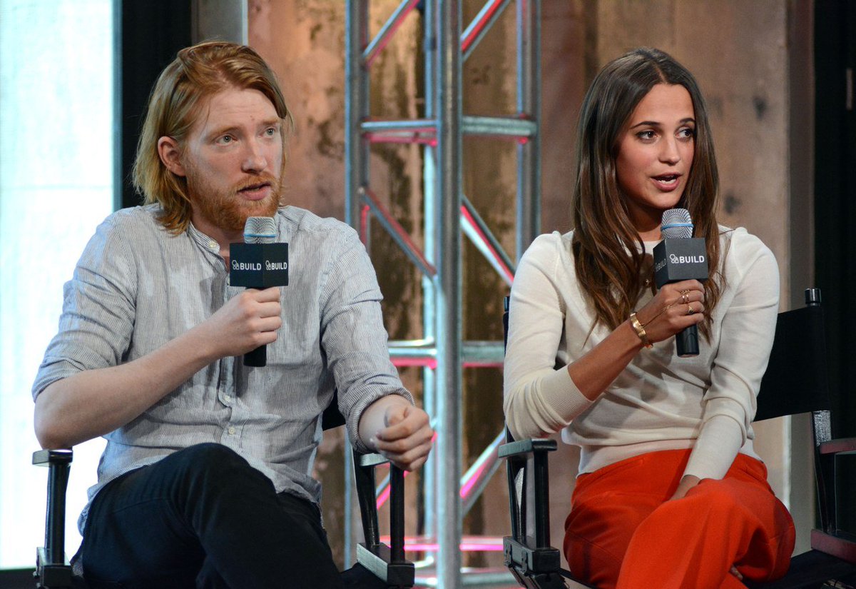 AdriaSinclair's tweet photo. Thank you, @BuildSeriesNYC! An absolute delight to visit your studio with my beautiful ginger co-star Dom to discuss #ArtificialGodMovie, and have a few laughs about some weird inside jokes that have now become public. Outfit &amp; jewelry: @LouisVuitton, slippers: @Stubbs_Wootton ✨ https://t.co/DL3fju75ER
