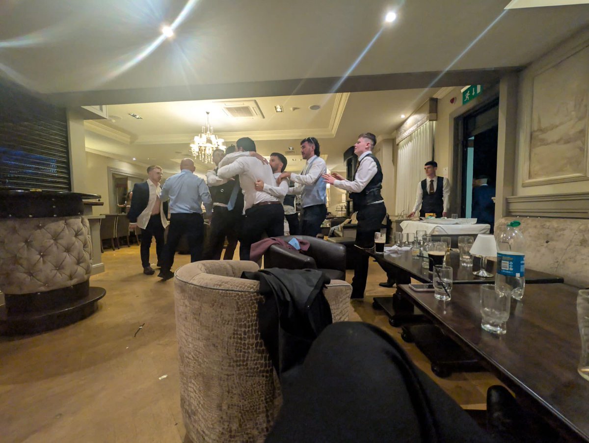 Irish wedding. iconic