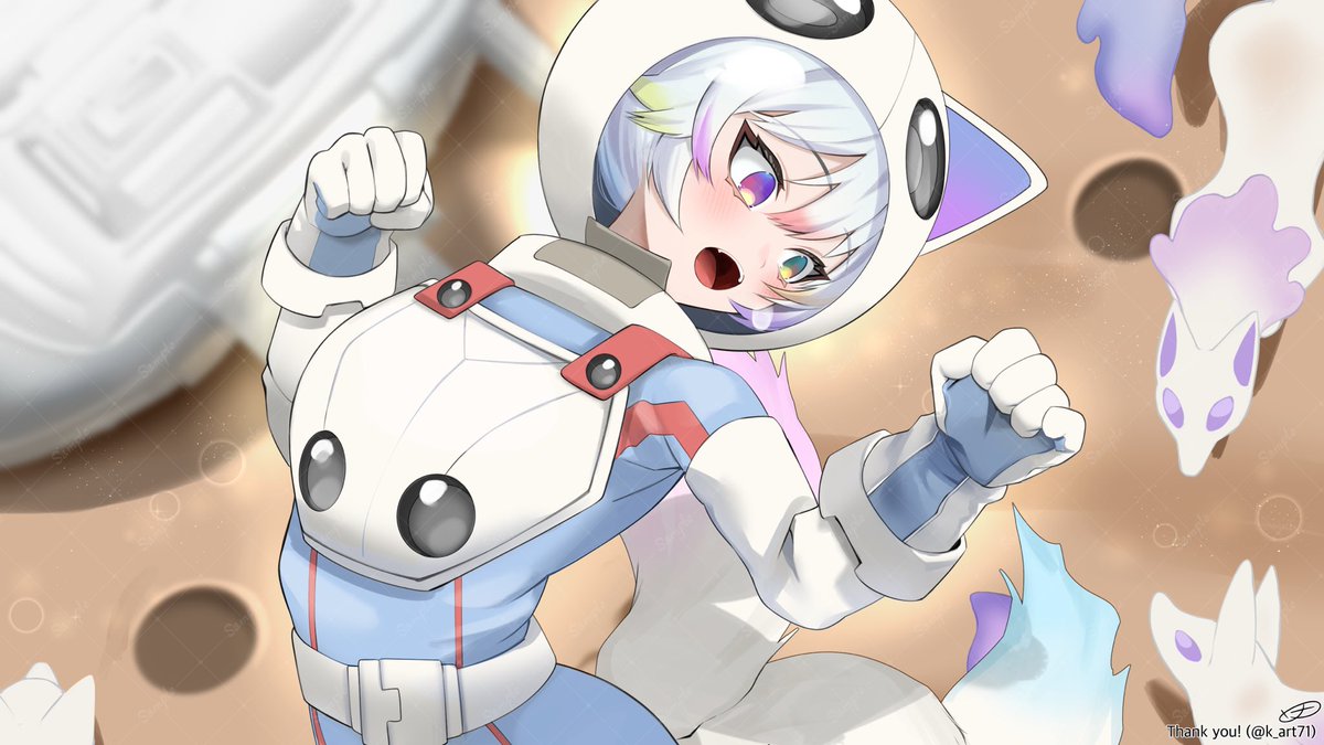 Thank you for the commission!
#skeb のご依頼ありがとうございました･*･:🚀

#Vtuber