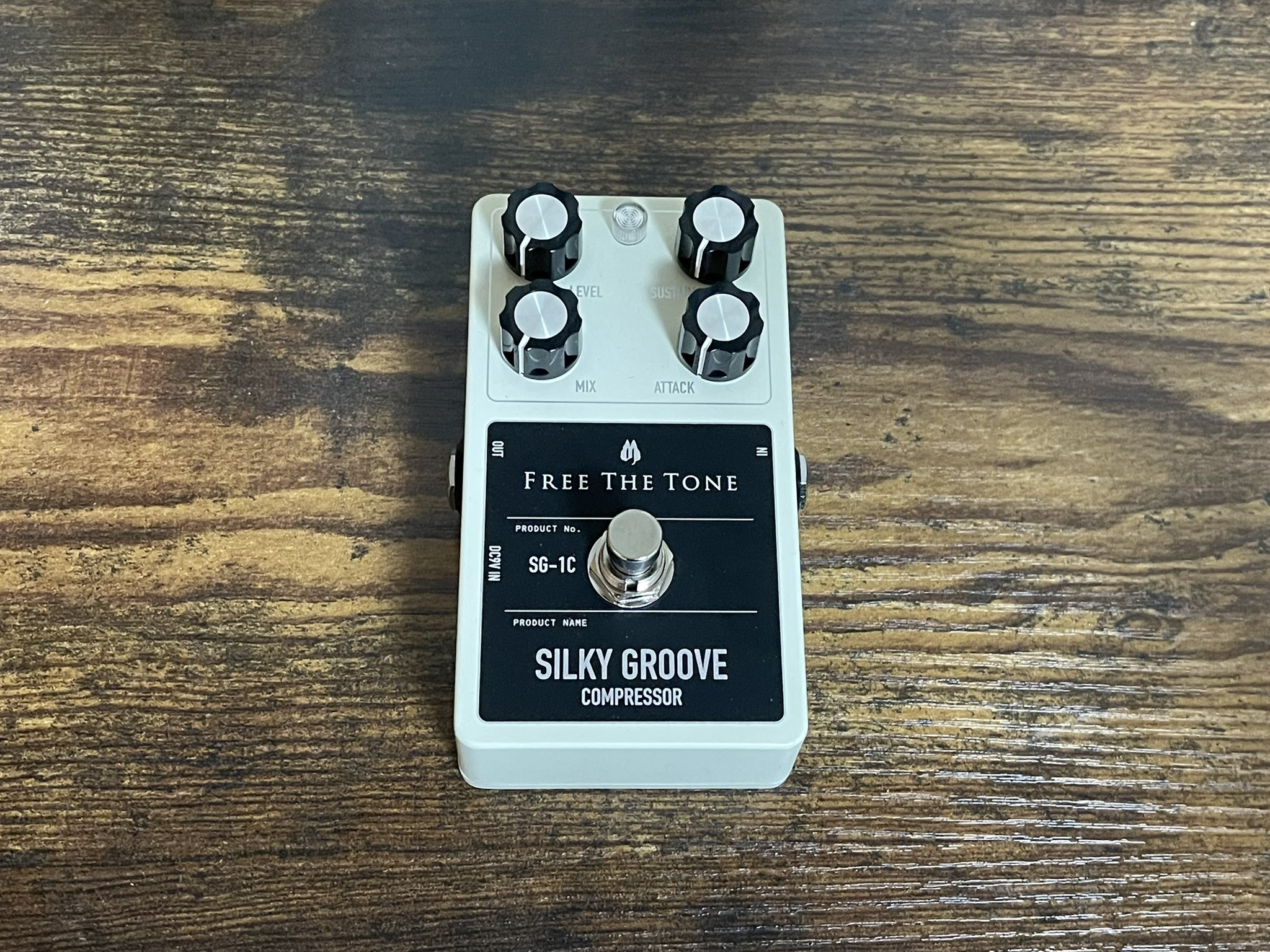 FREE THE TONE SG-1C　コンプレッサー SILKY GROOVE / SG-1C｜Products 商品紹介｜Free The Tone