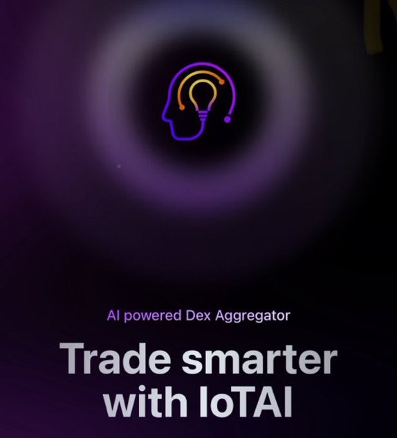 TheCryptoSantos's tweet image. you want 70% eth discount on your swaps? 👀

$IoTAI @IoTAI_network 🔥💎

✔️ TRADE SMARTER WITH $IoTAI ✔️

Sol is coming to!! 📈