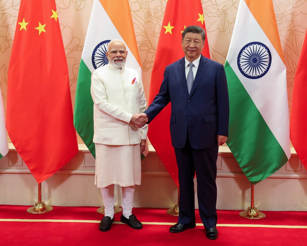 Xi Jinping tells India's Modi it’s time for dragon and elephant to dance together.