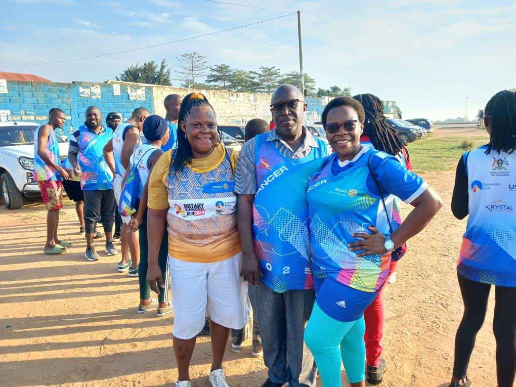 Running for the cause that will kick Cancer out
#RotaryEyamba | #CancerRunUg25 
#TearGasRepublic
#RCKasangati