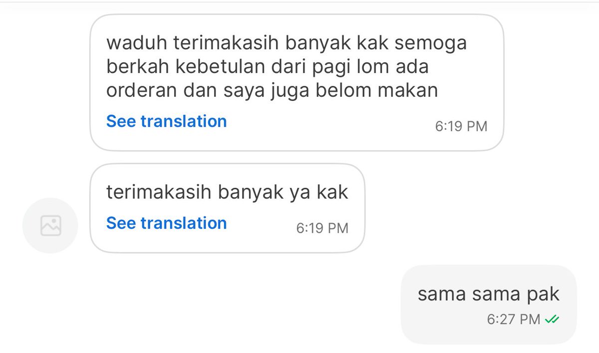 did my part and look at the bapak driver response…yaAllah my heart can’t take it 😭💔