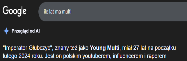 duseq_real's tweet photo. @young_multi ile zapłaciłeś dla google by się tak do Ciebie zwracali? XD https://t.co/qf3Nryq4Hj