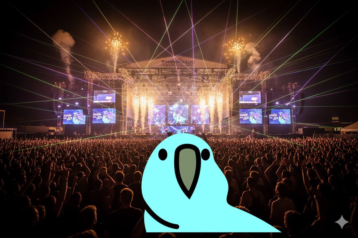 From dusk till dawn the Party Parrot keeps dancing 🦜💃
The beat goes on and the $PARTY never stops