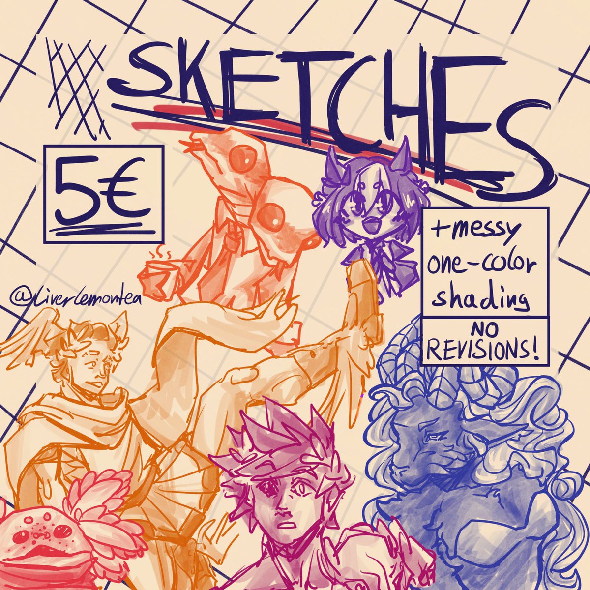 liverlemontea's tweet photo. 'New' comm sheet! Again!
Find all info here: https://t.co/OE5OAAqr1T

Or check my Kofi, Strawpage or just dm me!

#commissions #commissionsopen #furrycommission #commsopen https://t.co/OVE9prSvpr