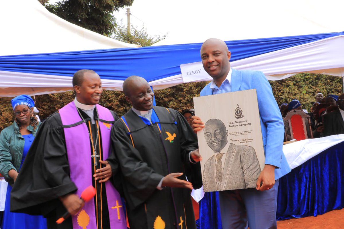 Attended church service, PCEA Church Kirwara Gatanga.