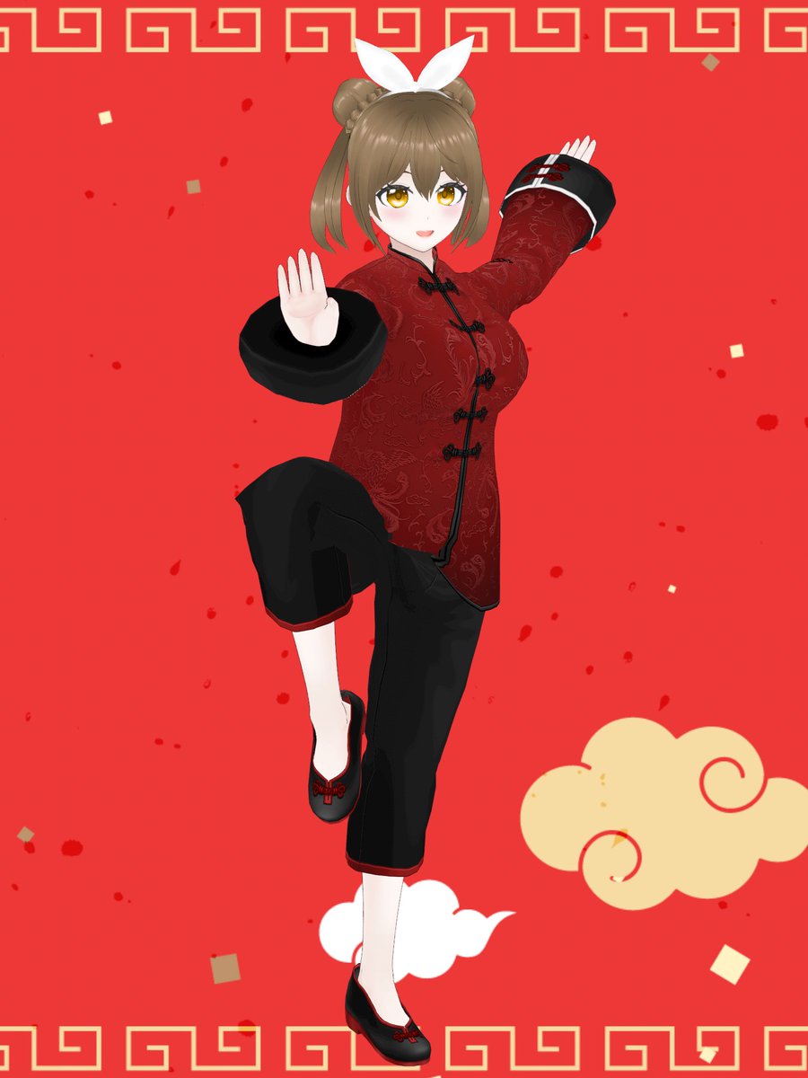 BOOTHがメンテになってて使えなかったのでVRoidにあるアイテムを使ってコーデしてみた！
#VRoid #VRMお人形遊び #Vtuber #VRoidStudio
#VRoidPhoto #あずフォト