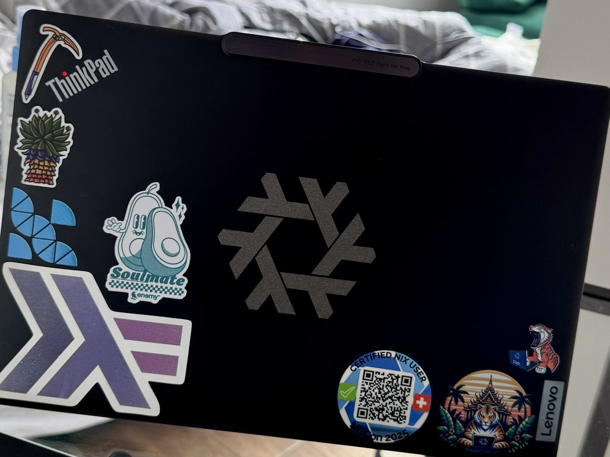 Got one of those cool <a href="/nixcademy/">nixcademy</a> stickers