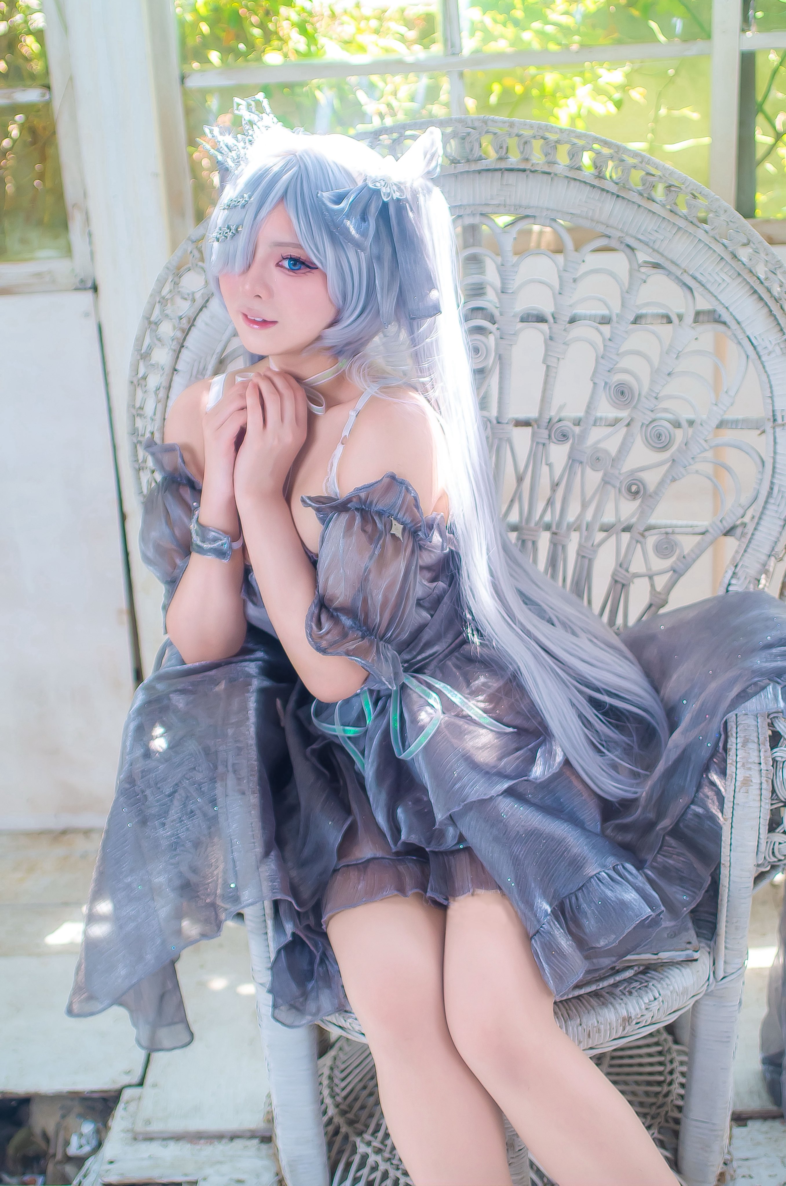 S*き様 勝利の女神:NIKKE シンデレラ コスプレ 勝利の女神NIKKE シンデレラ コスプレ ドレス ウィッグ靴追加可