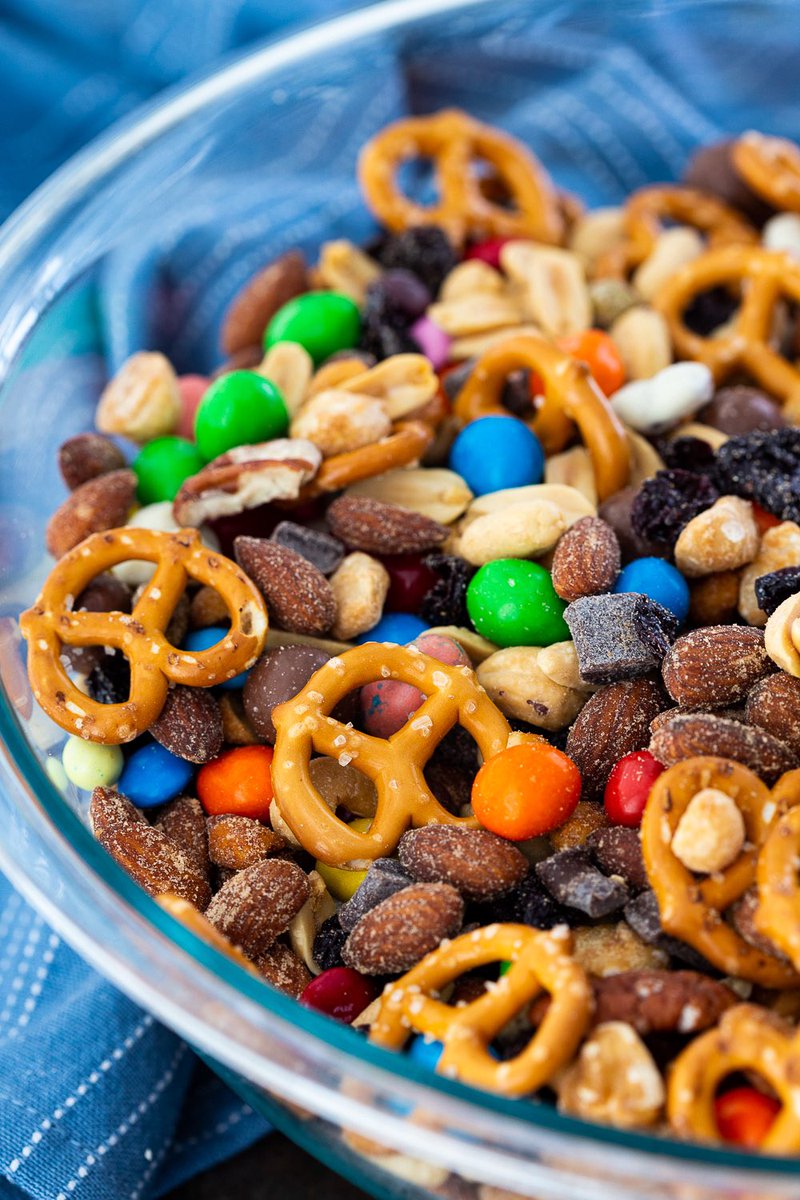 CorinnePulitzer's tweet photo. #Snackers are mixing it up! It’s #NationalTrailMixDay & this energy booster is both nutritious & convenient wherever the day takes you! @ChexMix @MrPeanut @NatureValley @SunMaidUK @NationalDayCal @OceanSprayInc @HeyWhatDay @DiningGuide2Day https://t.co/k6Bzp2Re4A