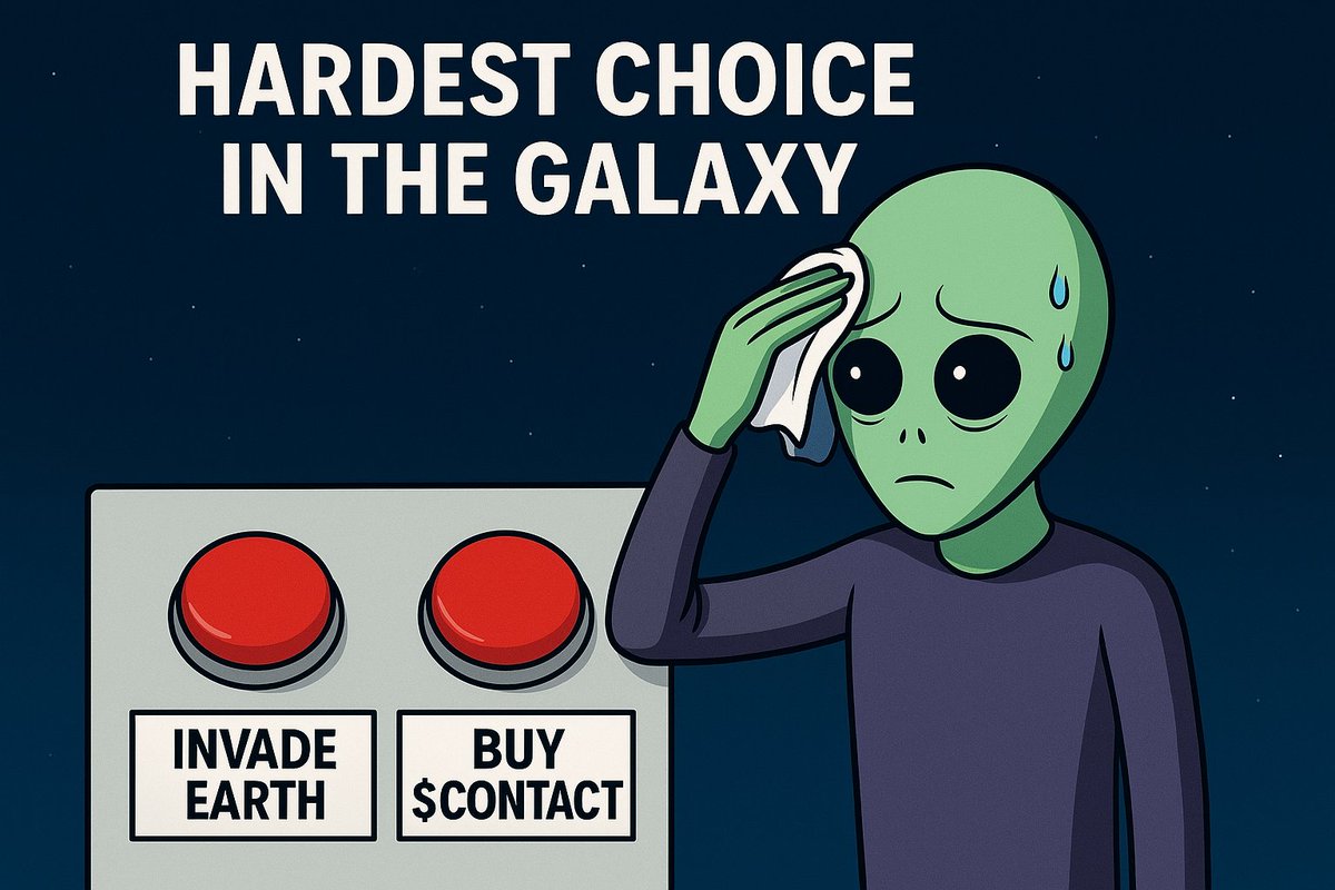 Contact - 50% Alien, 50% Human. tweet media
