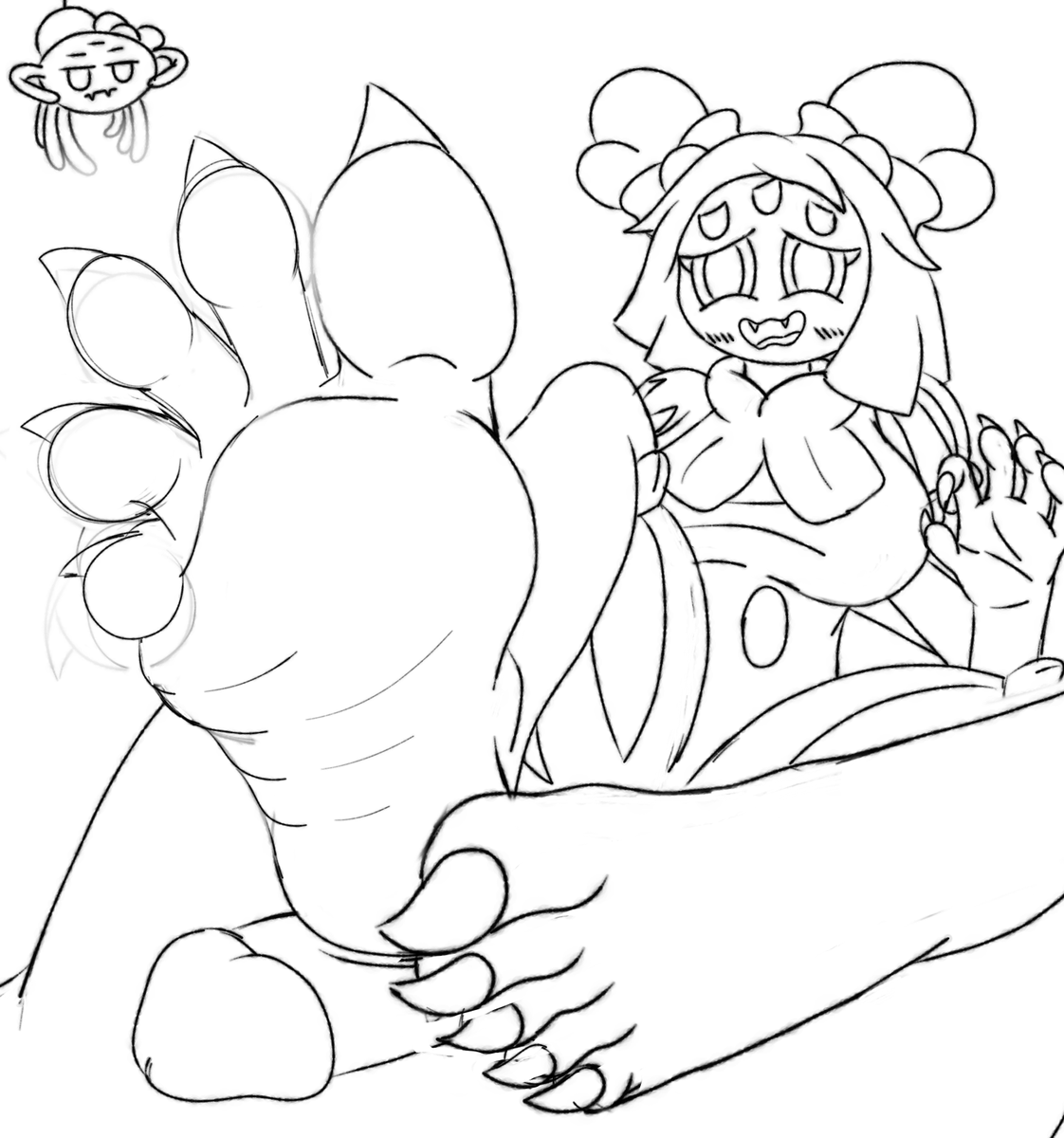 Exclusif P@tr30n of this month : Muffet (from Undertale)
with 69 Alts : Sweaty, smelly, steamy, tickle, cum and 3 other faces !
patreon.com/posts/muffet-f…