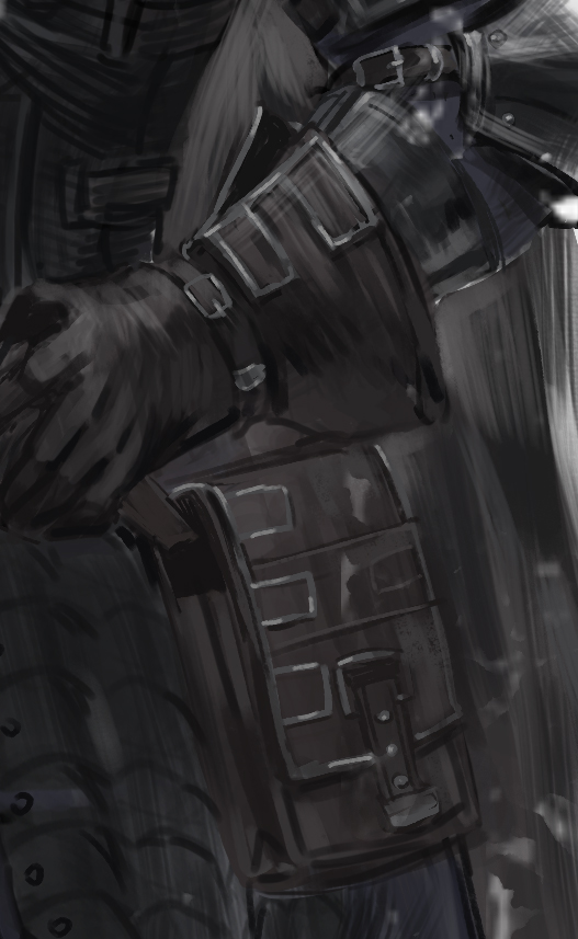 #土方十四郎
#土方

검은 기사 버전 히지 그려봤습니다