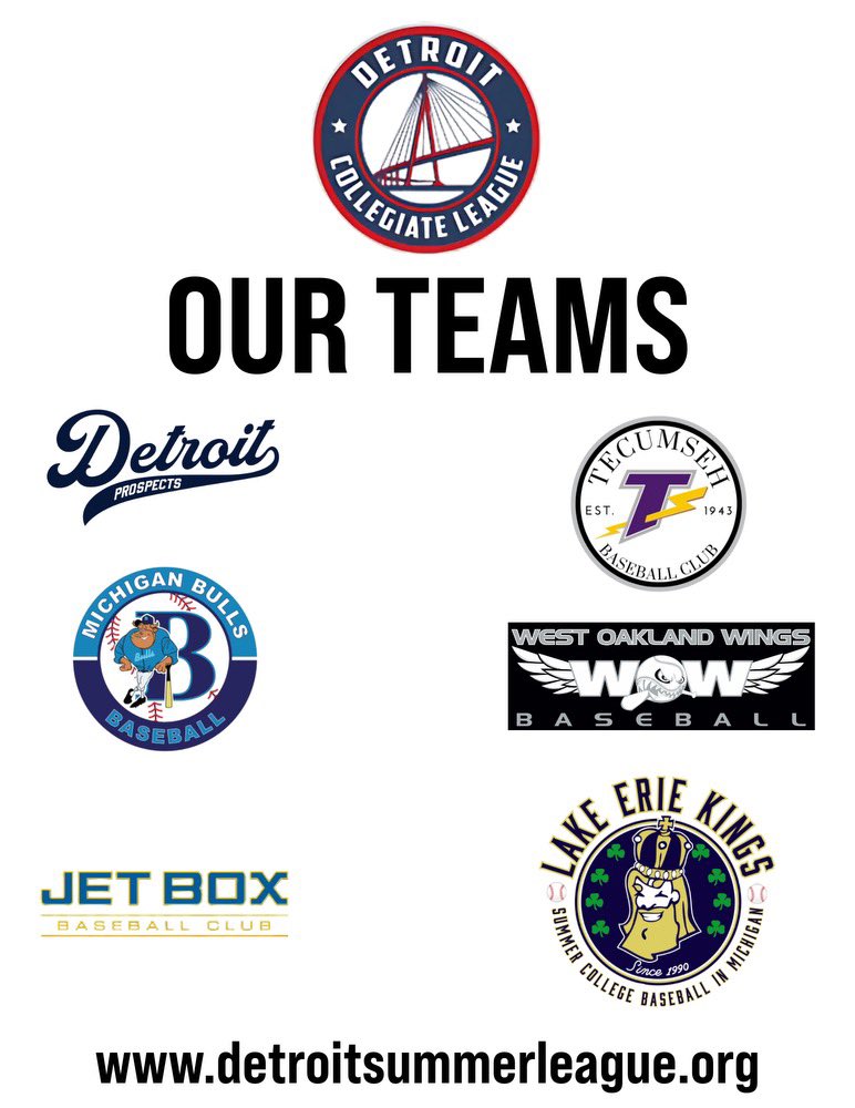 Mike Rice (@mikerice02) on Twitter photo The squads!
⚾️ <a href="/ProspectsRice/">Detroit Prospects</a>
⚾️ <a href="/TecumsehThunder/">Tecumseh Thunder</a>
⚾️ <a href="/BullpenBaseball/">Bullpen Baseball</a>
⚾️ <a href="/HVACSPORTS/">West Oakland Wings ⚾️🥎Ages 4-18</a>
⚾️ <a href="/JetBoxC/">JetBox Collegiate</a>
⚾️ <a href="/LkErieKings/">LAKE ERIE KINGS</a> The squads!
⚾️ <a href="/ProspectsRice/">Detroit Prospects</a>
⚾️ <a href="/TecumsehThunder/">Tecumseh Thunder</a>
⚾️ <a href="/BullpenBaseball/">Bullpen Baseball</a>
⚾️ <a href="/HVACSPORTS/">West Oakland Wings ⚾️🥎Ages 4-18</a>
⚾️ <a href="/JetBoxC/">JetBox Collegiate</a>
⚾️ <a href="/LkErieKings/">LAKE ERIE KINGS</a>