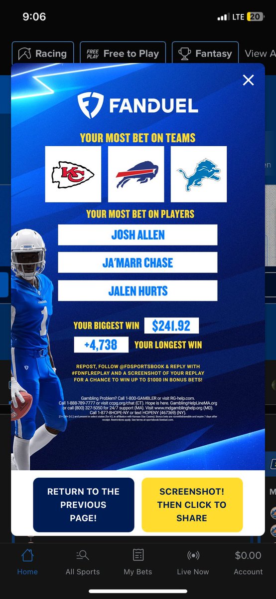 reggielayedback's tweet photo. @FDSportsbook #FDNFLREPLAY https://t.co/LNLYKYL8Bx