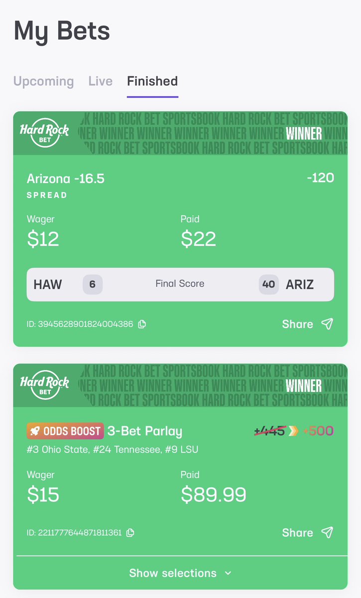 MuneyAnalytics's tweet photo. Lots of people always complaining that you canβt make profits on limited books π
I beg to differ βΌοΈ
Yesterday I went 6-1 on my limited HR account π πΈ
Each play is pulled directly from @OddsJam +EV screen π₯οΈ π
Only loser was a dumb Bama bet π€¦π»ββοΈ
#TideRolled https://t.co/hTsGxC83MY