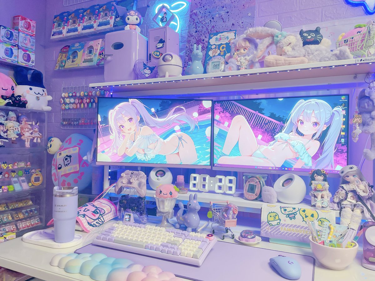 紫の化身😈🪽💜/むらさきちぱ (@chipa_murasaki) on Twitter photo 可愛い可愛い水着RENちゃんの
壁紙を頂いたので早速設定👙💜
可愛いすぎる〜ありがとうございます🥹💜
(<a href="/GamingGirls_KGT/">げみがる@KGT🎧️💜</a> )
今日もお疲れ様さまでした- ̗̀ ☺︎ ̖́-
明日から9月だってよ🫨ヒェッ
#げみがる #ゲーム部屋 #desksetup #GamingSetup #たまごっち 可愛い可愛い水着RENちゃんの
壁紙を頂いたので早速設定👙💜
可愛いすぎる〜ありがとうございます🥹💜
(<a href="/GamingGirls_KGT/">げみがる@KGT🎧️💜</a> )
今日もお疲れ様さまでした- ̗̀ ☺︎ ̖́-
明日から9月だってよ🫨ヒェッ
#げみがる #ゲーム部屋 #desksetup #GamingSetup #たまごっち