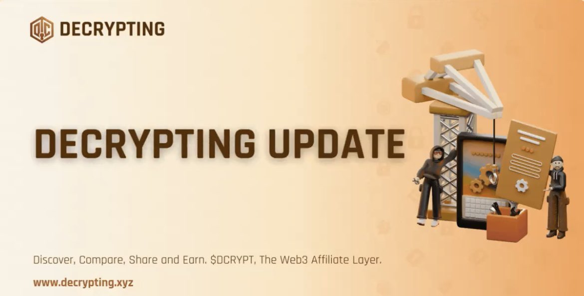 Richwa_y's tweet image. GM frens ☀️  
Tired of grinding in Web3 without *proof*?  
@Decrypting_xyz flips the script:  
→ Build  
→ Earn  
→ Get recognized  
It’s like your daily report card, but for crypto.  
#Decrypting #OnchainProof