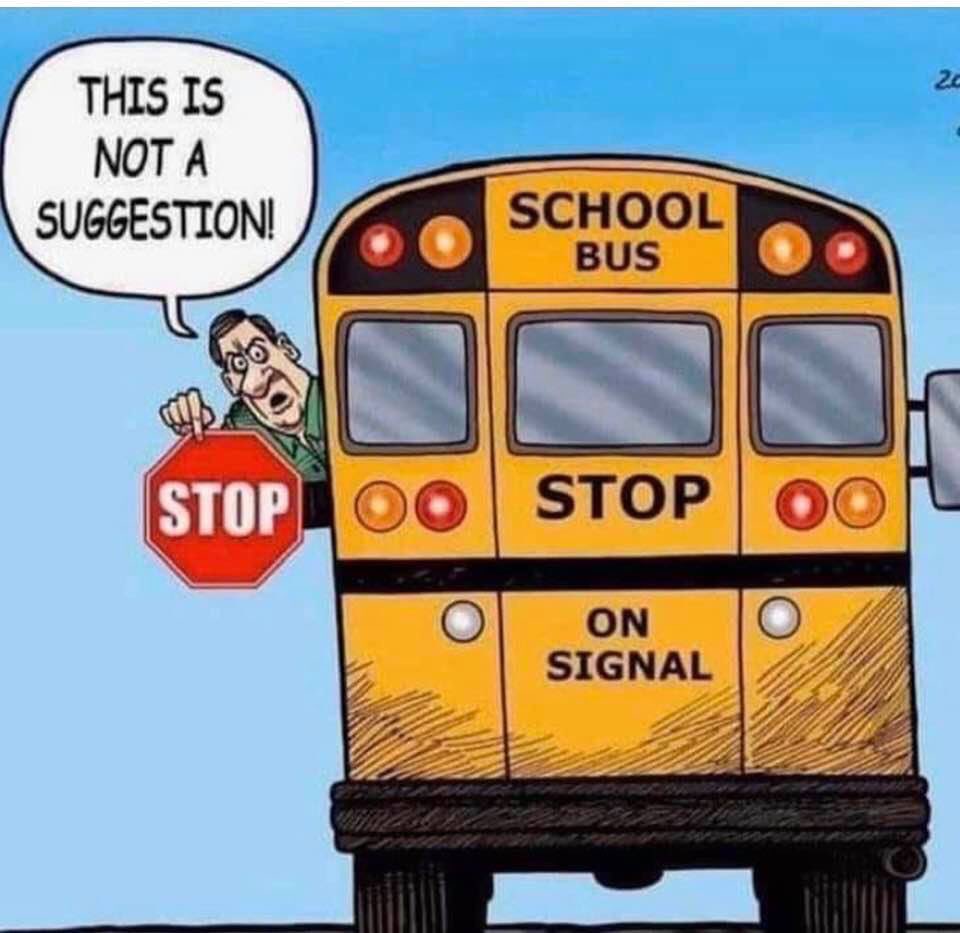 New York is a fast pace city and everyone has a place to go however this stop sign is not a suggestion. Protect our children, by stopping for school buses that may be picking up or dropping off them off. <a href="/NYCSchools/">NYC Public Schools</a> start on Thursday Sept 4. #besafe