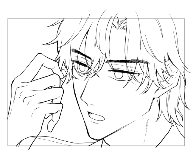 顔気に入らないけどこれ以上直せない!!絵が下手だから!!かーー 