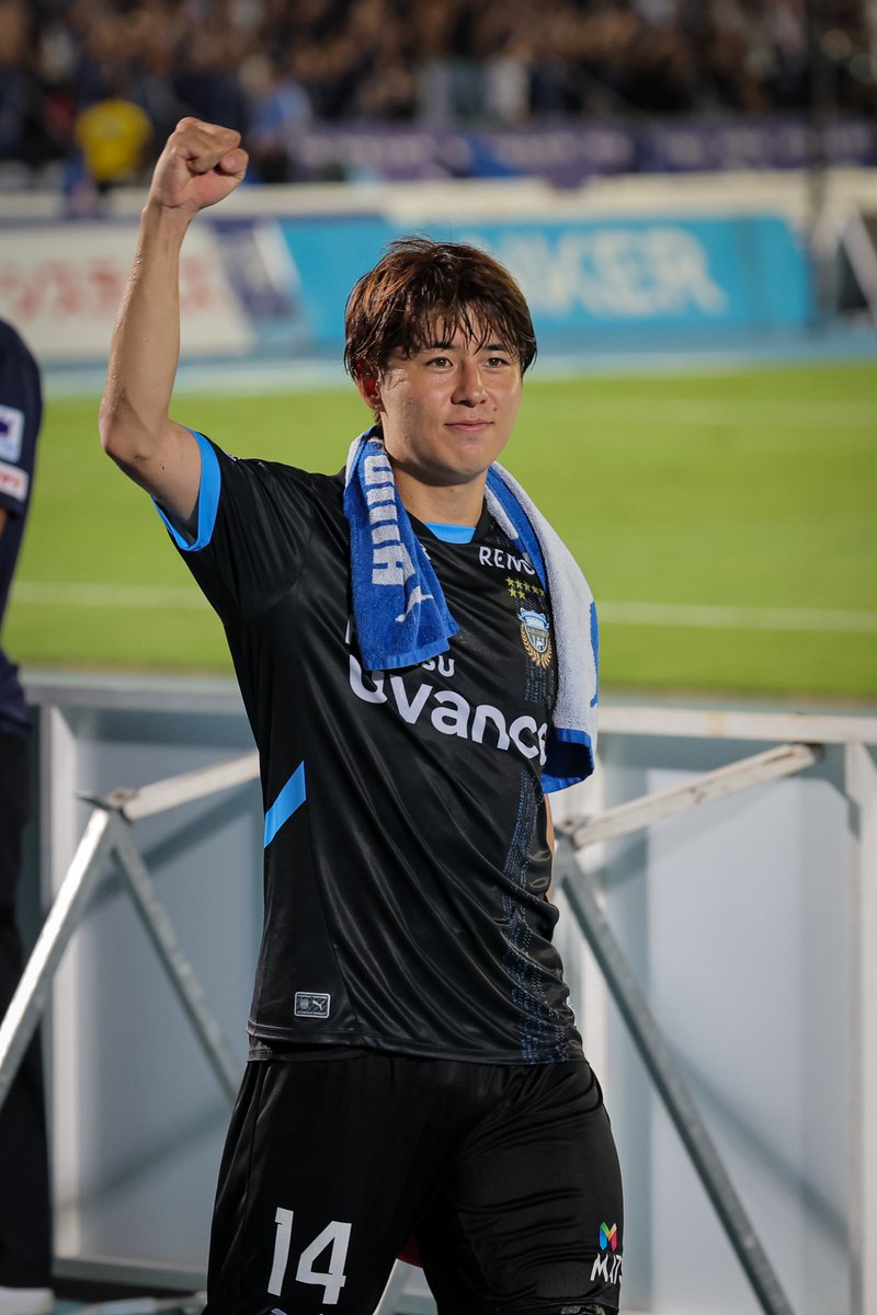ftontale's tweet image. 久々にキャプテンのにこやかな表情を生で見れたのがほんと嬉しすぎる。
#脇坂泰斗