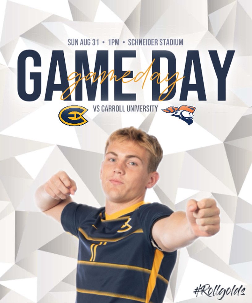 THE WAIT IS OVER… BLUGOLD SOCCER IS BACK🤩

We start off the 2025 campaign with a trip to Carroll!

🆚 Carroll University
🕐 1 pm
🏟️ Schneider Stadium
📍 Waukesha, WI

#rollgolds 🔵🟡